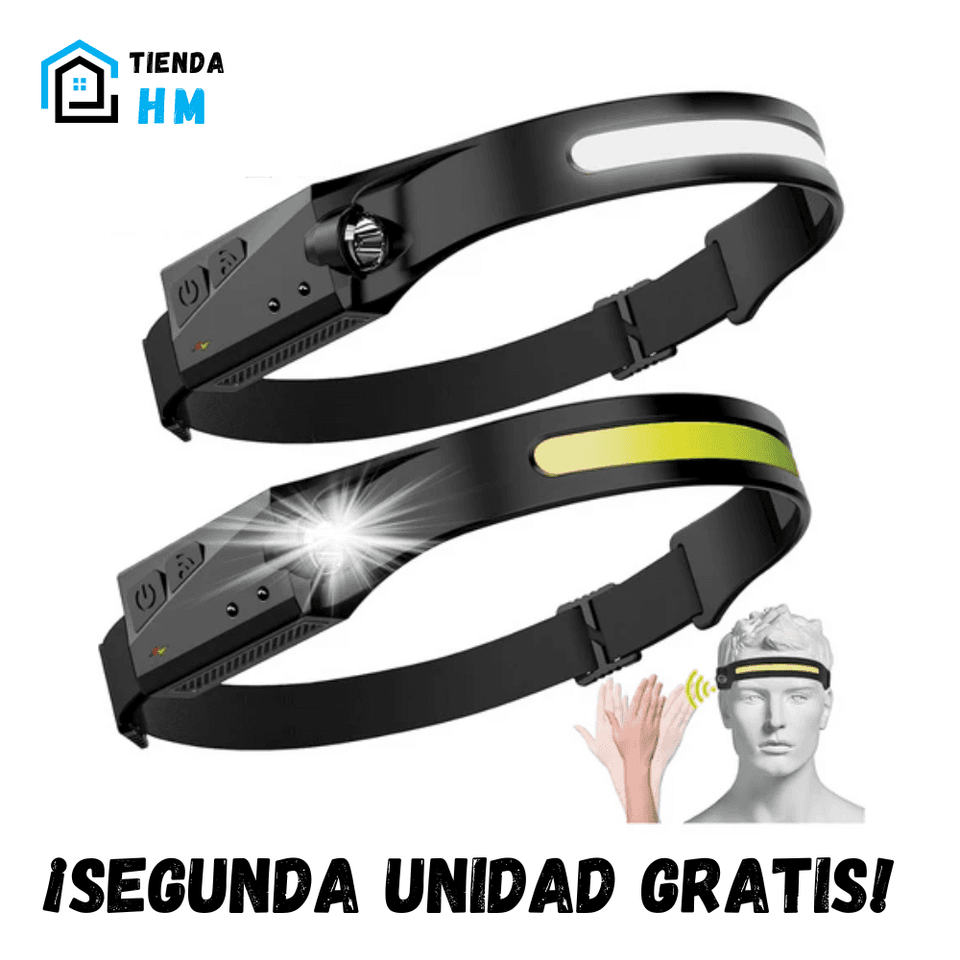 LuminaLED™ Linterna de Cabeza - Segunda Unidad Gratis SOLO HOY 18/06 🎁