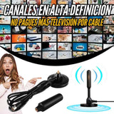 Antena TDT 4K HD - TV Universal Gratis (SIRVE PARA EL CAMPO) 🎁 REGALO EXCLUSIVO SOLO HOY HASTA 23:59!!!