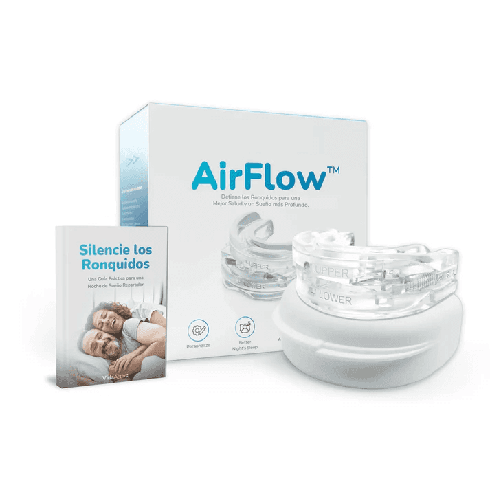 ⚡️50% DE DESCUENTO⚡️ AirFlow Quiet™ ¡Deja de roncar hoy! + REGALO GRATIS