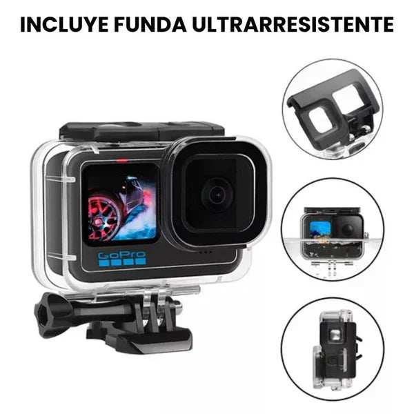 PROMOCIÓN BLACKOCTUBRE - Cámara GoPro 5K + Funda Ultrarresistente de Regalo