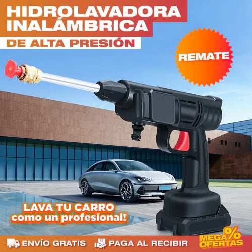 💦 Hidrolavadora a Presión Inalámbrica - Hydro GT™ DOBLE BATERÍA SOLO HOY