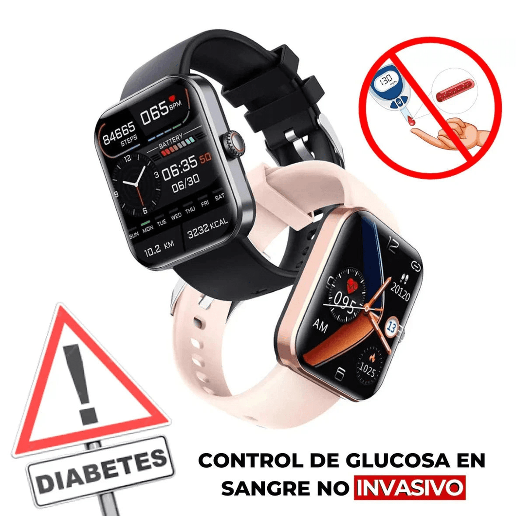 MedicalWatch® - Reloj Inteligente monitorea glucosa