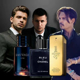 KIT 3 Perfumes Importados - Sauvage Dior | Bleu de Chanel| 1 Million + Regallo Exclusivo